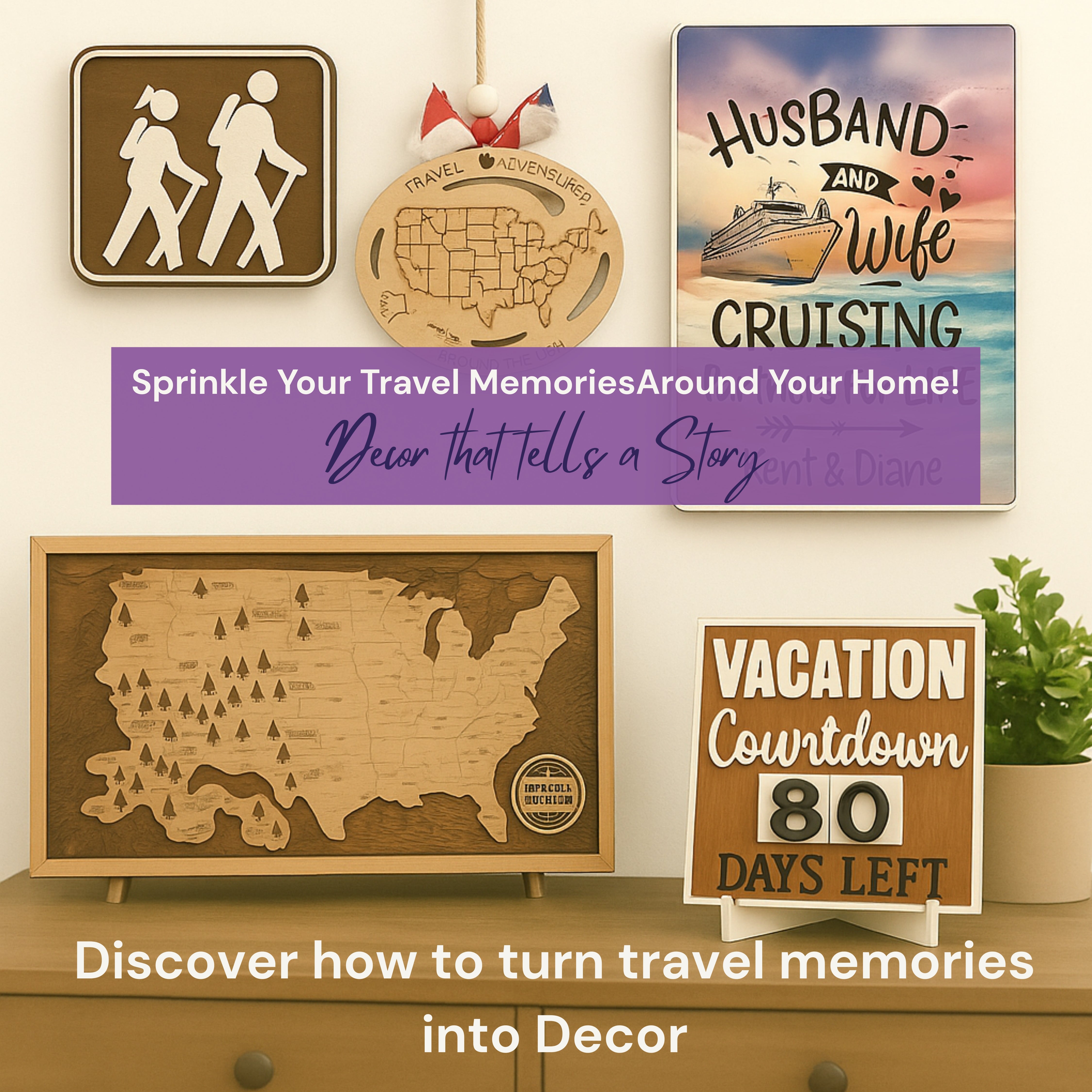 Sprinkle Travel Memories Around Your Home - Travel Keepsakes That Bring Your Favorite Trips Back to Life