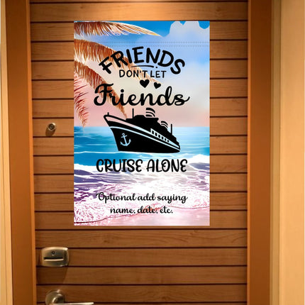 Cruise Ship Door Decoration, Magnetic Cruise Ship Banner, Find Your Stateroom Cruise Door