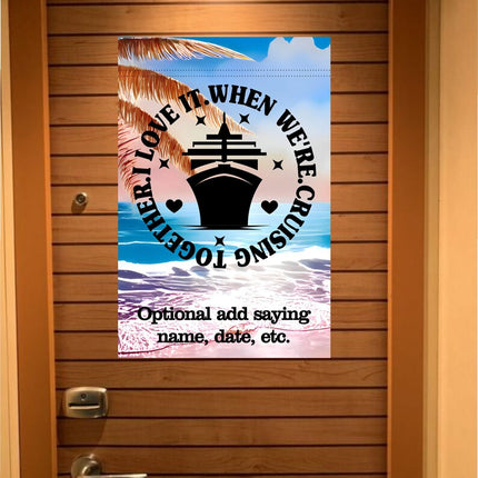 Cruise Ship Door Decoration, Magnetic Cruise Ship Banner, Find Your Stateroom Cruise Door