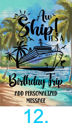 Cruise Door Decoration,  Cruise Essentials, Magnetic Cruise Banner, Cruise Ship Decor, Cruise Sign, Tropical Cruise