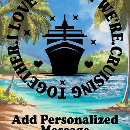 Cruise Door Decoration,  Cruise Essentials, Magnetic Cruise Banner, Cruise Ship Decor, Cruise Sign, Tropical Cruise