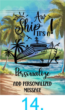Cruise Door Decoration,  Cruise Essentials, Magnetic Cruise Banner, Cruise Ship Decor, Cruise Sign, Tropical Cruise
