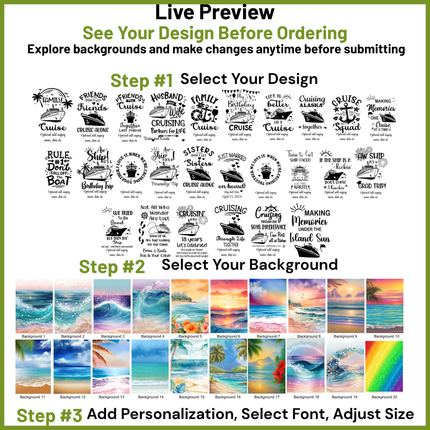 Personalized Cruise Door Banner, Custom Tropical Magnetic Stateroom Decoration, Gift For Cruiser