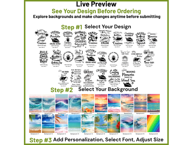 Personalized Cruise Door Banner, Custom Tropical Magnetic Stateroom Decoration, Gift For Cruiser