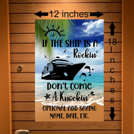 Cruise Door Decor, Cruise Ship Magnetic Door Decoration, Cruising Gift, Stateroom Door Banner, Family Cruise Vacation, Girls Trip