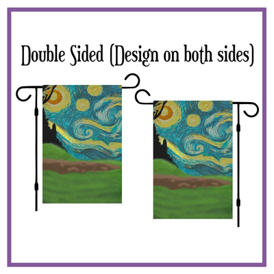 Camper Garden Flag, Gift for Camper, Campfire Sign, Custom Campsite outdoor decoration, Personalized Camping Sign
