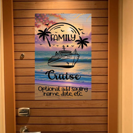 Cruise Door Decoration, Personalized Magnetic Cruise Door Decor, Family Cruise, Cruise Decoration