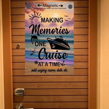 Cruise Door Decoration, Personalized Magnetic Cruise Door Decor, Family Cruise, Cruise Decoration