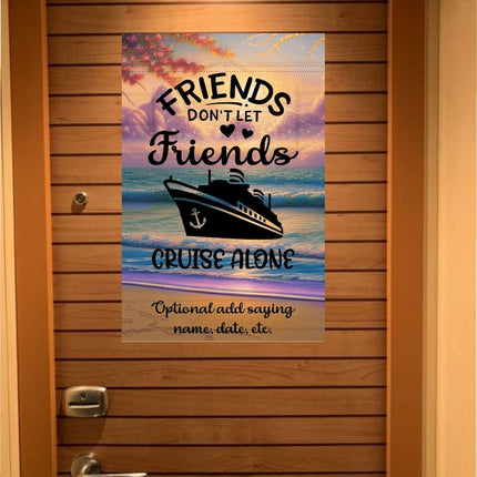 Cruise Door Decoration, Personalized Magnetic Cruise Door Decor, Family Cruise, Cruise Decoration