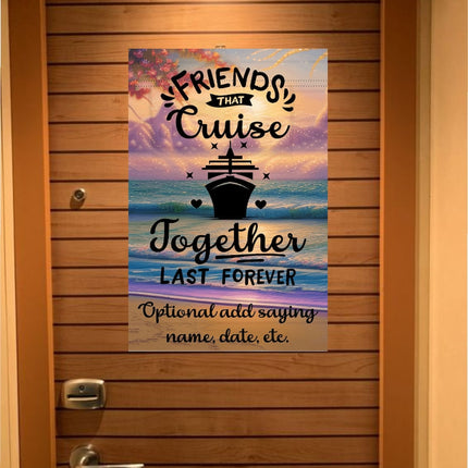 Cruise Door Decoration, Personalized Magnetic Cruise Door Decor, Family Cruise, Cruise Decoration