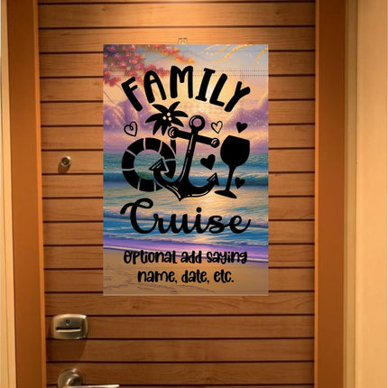 Cruise Door Decoration, Personalized Magnetic Cruise Door Decor, Family Cruise, Cruise Decoration