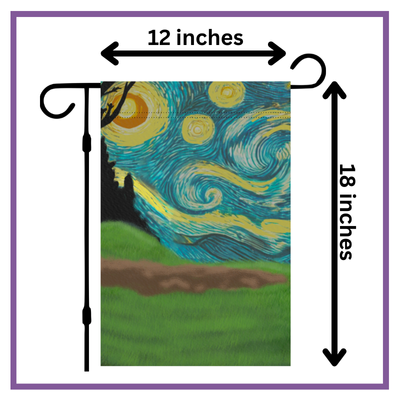 Camper Garden Flag, Gift for Camper, Campfire Sign, Custom Campsite outdoor decoration, Personalized Camping Sign