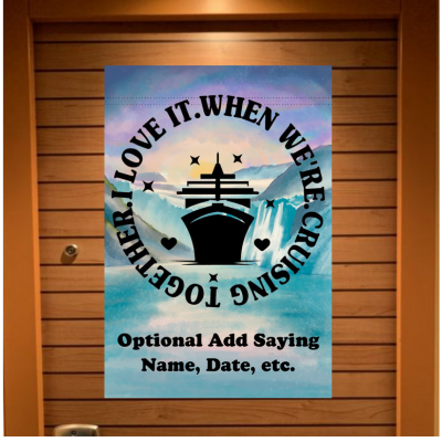 Cruise Ship Door Decoration, Magnetic Cruise Ship Banner, Find Your Stateroom Cruise Door