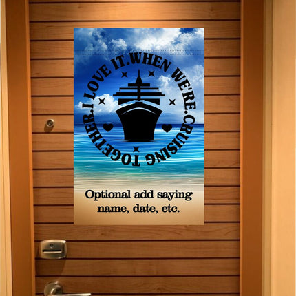 Cruise Door Decoration, Family Cruise, Gift For Cruiser, Magnetic Cruise Ship Door Banner, Girls Trip, Anniversary Cruise