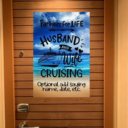 Cruise Door Decoration, Family Cruise, Gift For Cruiser, Magnetic Cruise Ship Door Banner, Girls Trip, Anniversary Cruise