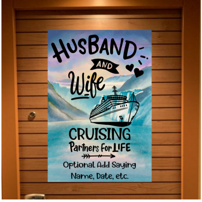 Cruise Ship Door Decoration, Magnetic Cruise Ship Banner, Find Your Stateroom Cruise Door