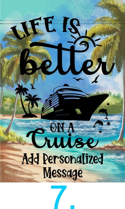 Cruise Door Decoration,  Cruise Essentials, Magnetic Cruise Banner, Cruise Ship Decor, Cruise Sign, Tropical Cruise
