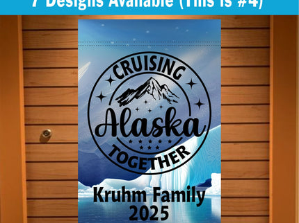 Alaska Cruise Decoration, Magnetic Cruise Decoration, Cruising Alaska Door Sign