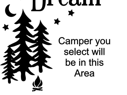 Camper Campsite garden Flag, Personalized bright Camping sign, Camp outdoor Decor, Gift outdoorsman traveler, Custom Decor rv trailer popup