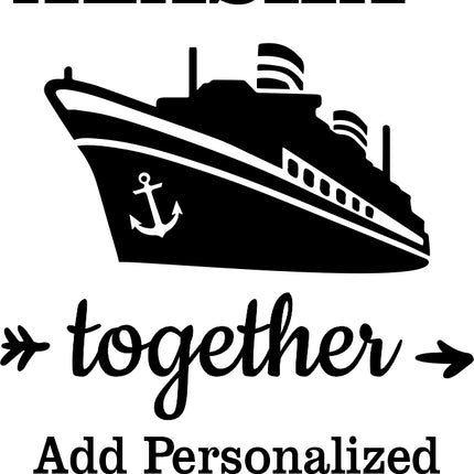 magnetic cruise Ship door decoration banner, Starry Night cruising door magnet sign, personalized custom stateroom door decoration