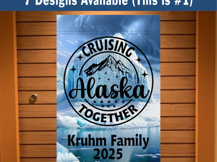 Alaska Cruise Decoration, Magnetic Cruise Decoration, Cruising Alaska Door Sign
