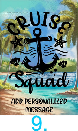 Cruise Door Decoration,  Cruise Essentials, Magnetic Cruise Banner, Cruise Ship Decor, Cruise Sign, Tropical Cruise