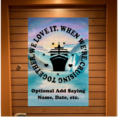 Cruise Ship Door Decoration, Magnetic Cruise Ship Banner, Find Your Stateroom Cruise Door
