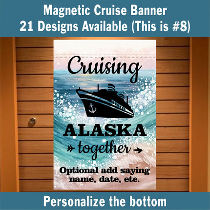 Cruise Decoration, Cruise Essentials, Magnetic Cruise Banner, Cruise Ship Decor, Girls Cruise, Birthday Cruise, Anniversary Cruise, Honeymoon Cruise