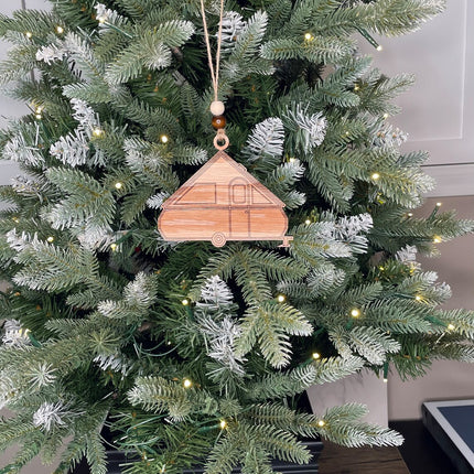 Class A Frame popup Camper Holiday tree ornament