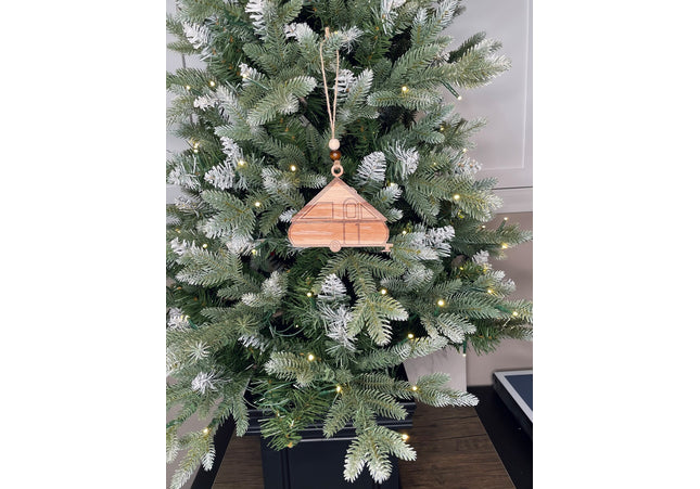 Class A Frame popup Camper Holiday tree ornament
