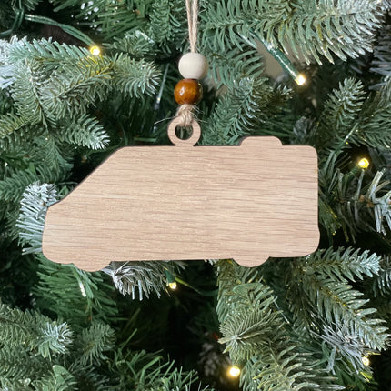 Class B Camper van Holiday tree ornament