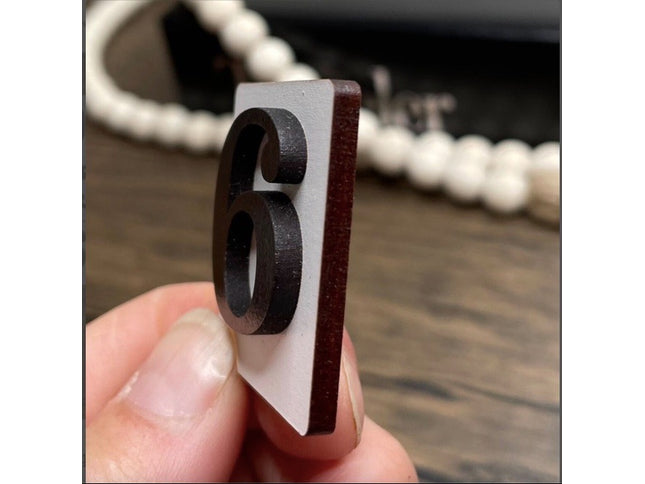 Custom countdown wood sign