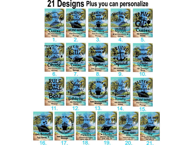 Cruise Door Decoration,  Cruise Essentials, Magnetic Cruise Banner, Cruise Ship Decor, Cruise Sign, Tropical Cruise