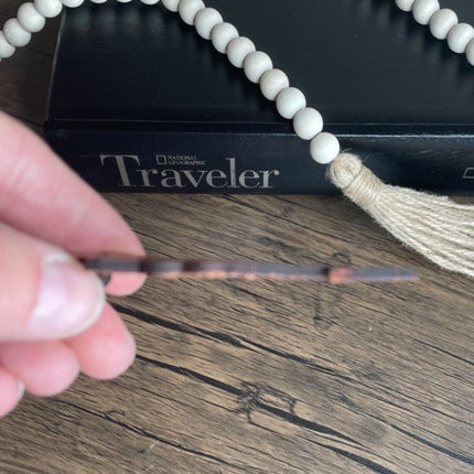 Hybrid Trailer leather keychain