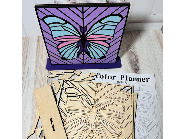Butterfly DYI Wood Paint Kit