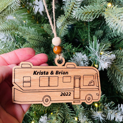 RV motorhome Holiday tree ornament
