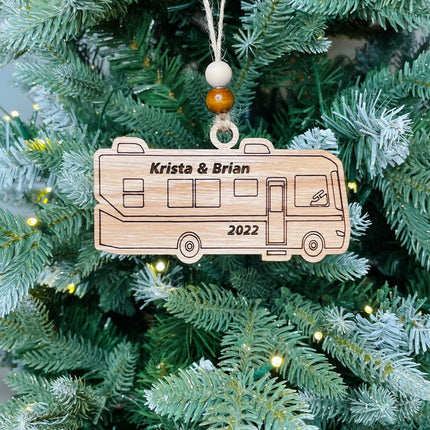 RV motorhome Holiday tree ornament