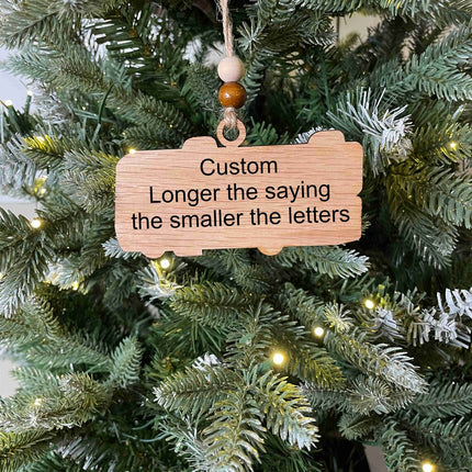 RV motorhome Holiday tree ornament