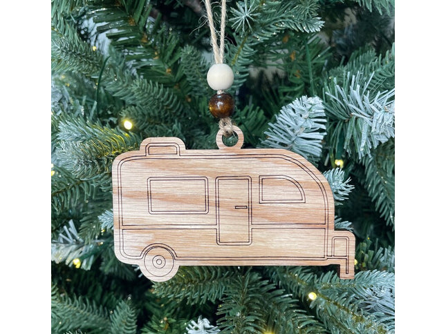 Small Travel trailer Holiday tree ornament