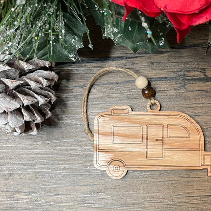 Small Travel trailer Holiday tree ornament