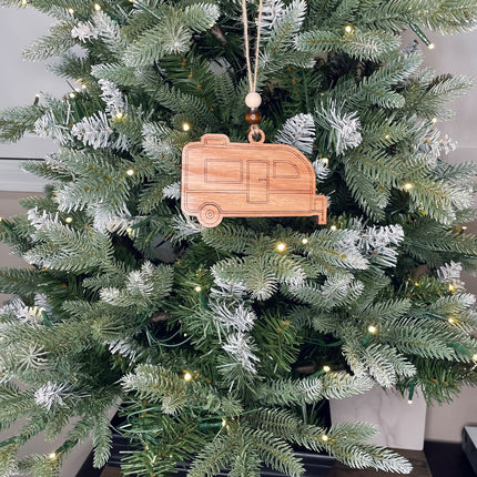 Small Travel trailer Holiday tree ornament