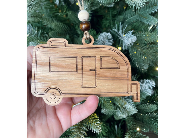 Small Travel trailer Holiday tree ornament