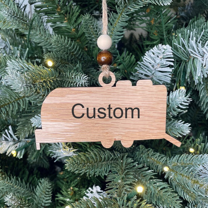Toy Hauler camper Holiday tree ornament