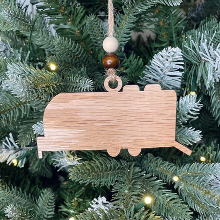 Toy Hauler camper Holiday tree ornament