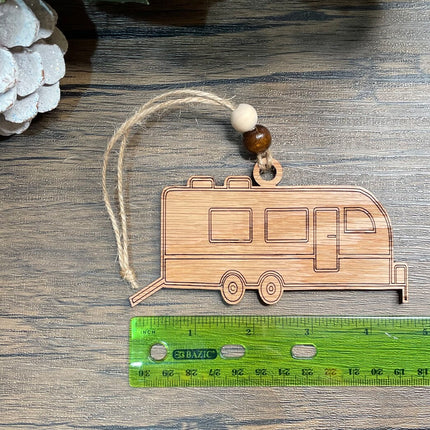 Toy Hauler camper Holiday tree ornament