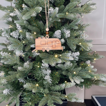 Toy Hauler camper Holiday tree ornament