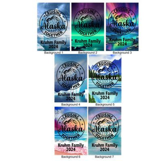 Alaska Cruise Decoration, Magnetic Cruise Decoration, Cruising Alaska Door Sign