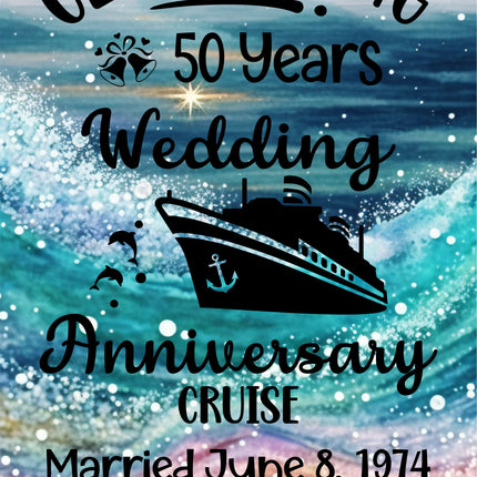 magnetic cruise Ship door decoration banner, personalized anniversary cruise magnet sign, stateroom cabin door banner, cruising partners