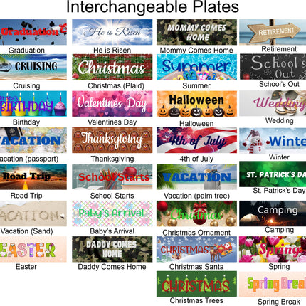Cruise Countdown Sign, Interchangeable Countdown Sign, Countdown To Your Next Cruise