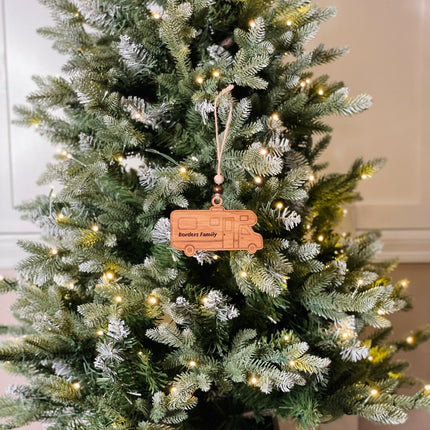 Class C Motorhome Holiday tree ornament
